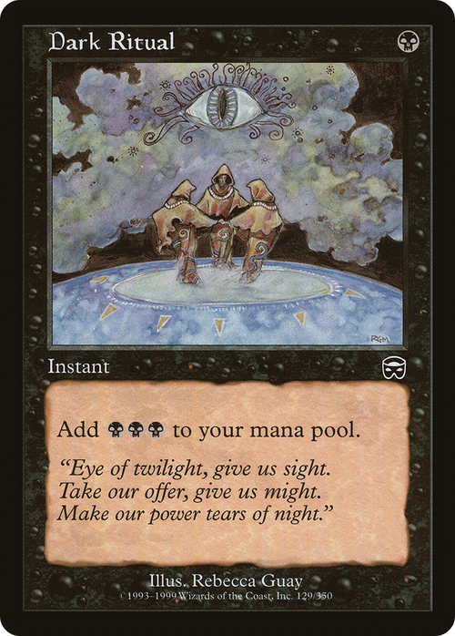 Dark Ritual (MMQ-129) - Mercadian Masques