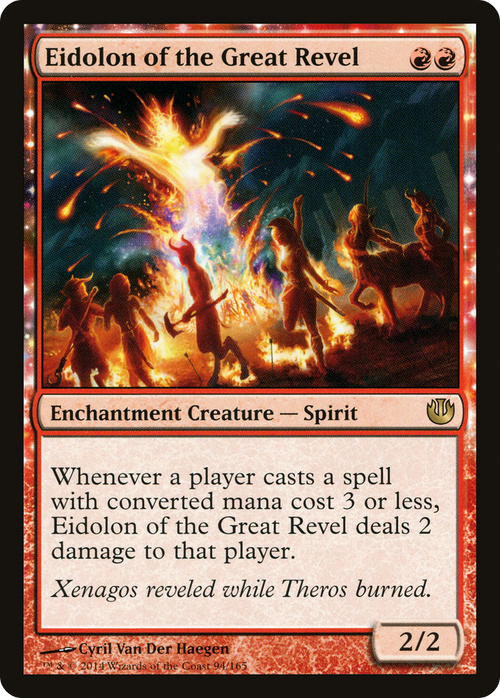 Eidolon of the Great Revel (JOU-094) - Journey into Nyx: (enchantment) Foil