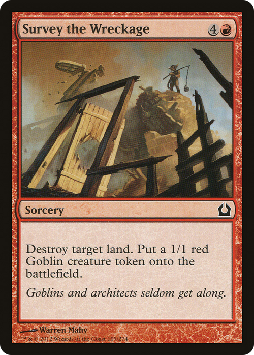 Survey the Wreckage (RTR-107) - Return to Ravnica