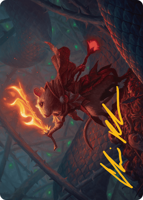 Emberheart Challenger // Emberheart Challenger (ABLB-019) - Bloomburrow Art Series (Borderless)