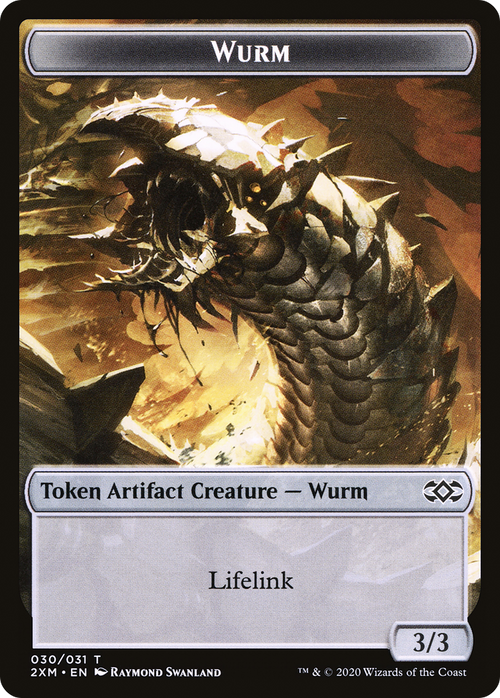 Wurm (T2XM-030) - Double Masters Tokens Foil