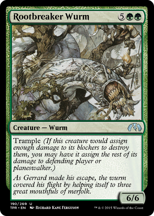 Rootbreaker Wurm (TPR-190) - Tempest Remastered
