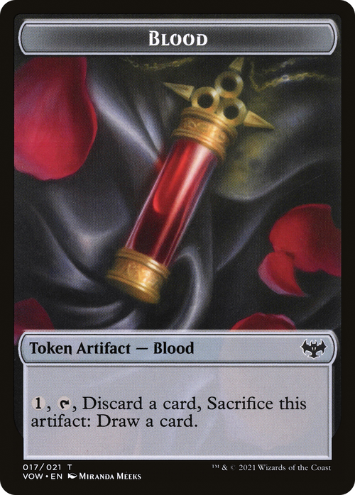 Blood (TVOW-017) - Innistrad: Crimson Vow Tokens Foil