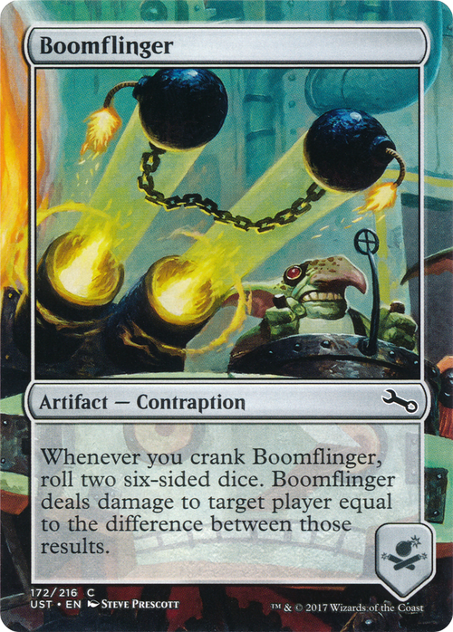 Boomflinger (UST-172) - Unstable (Borderless) Foil