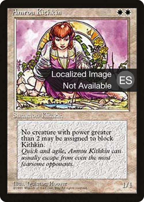 Amrou Kithkin (4BB-252) - Fourth Edition Foreign Black Border