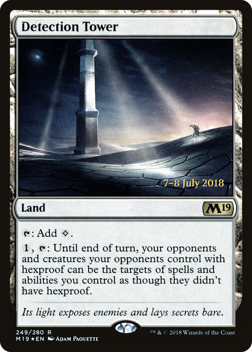 Detection Tower (PRE-249S) - Core Set 2019 Promos Foil