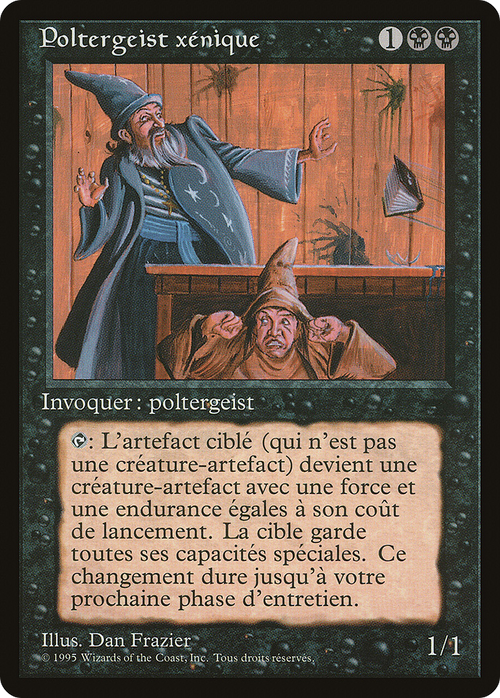 Xenic Poltergeist (French) - "Poltergeist xenique" (REN-) - Renaissance