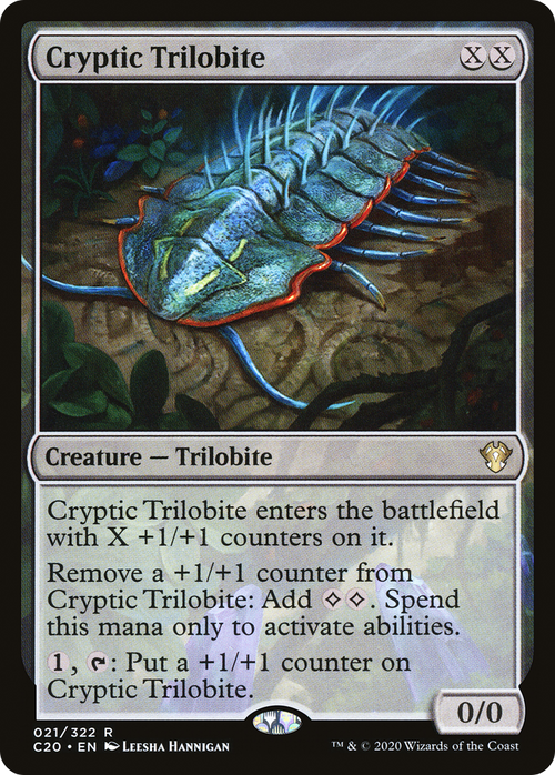 Cryptic Trilobite (C20-021) - Commander 2020
