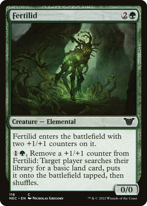 Fertilid (NEC-116) - Neon Dynasty Commander