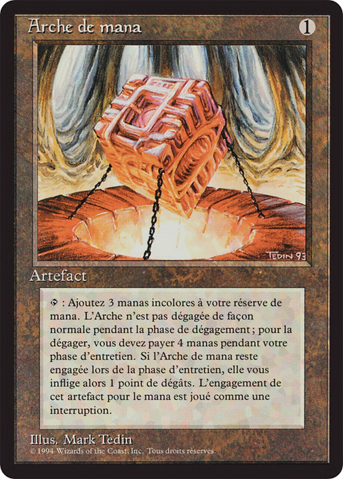Mana Vault (FBB-) - Foreign Black Border