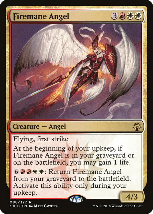 Firemane Angel (GR1-088) - GRN Guild Kit