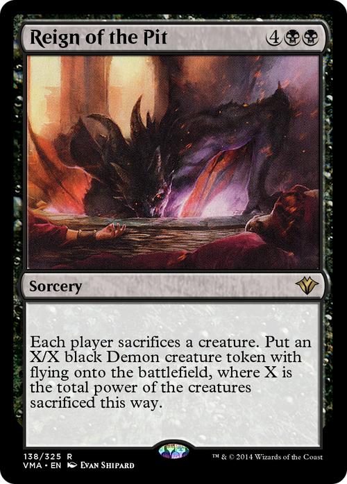Reign of the Pit (VMA-138) - Vintage Masters Foil
