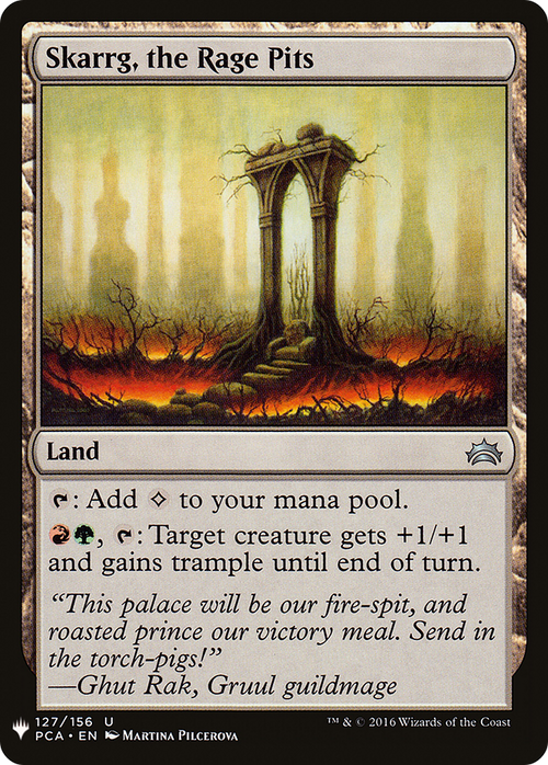 Skarrg, the Rage Pits (LIST-PCA-127) - The List