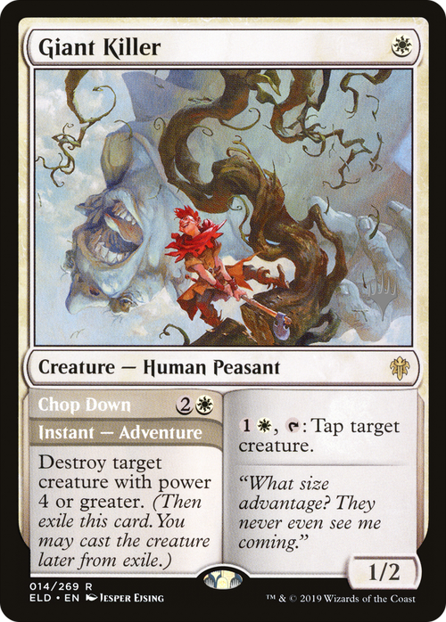 Giant Killer (PPELD-14P) - Throne of Eldraine Promos