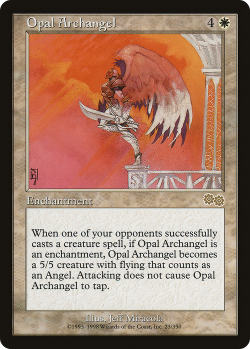 Opal Archangel (USG-023) - Urza's Saga