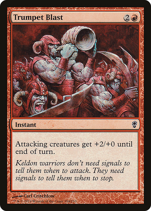 Trumpet Blast (CNS-154) - Conspiracy Foil
