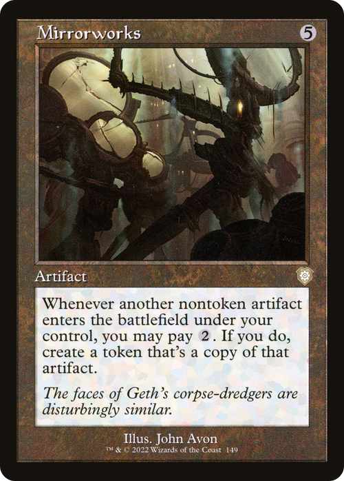 Mirrorworks (Retro Frame) (BRC-149) - The Brothers' War Commander