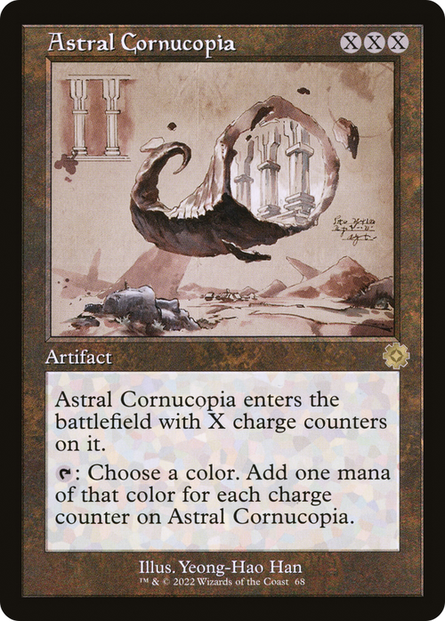 Astral Cornucopia (Schematic) (BRR-068) - The Brothers' War Retro Artifacts