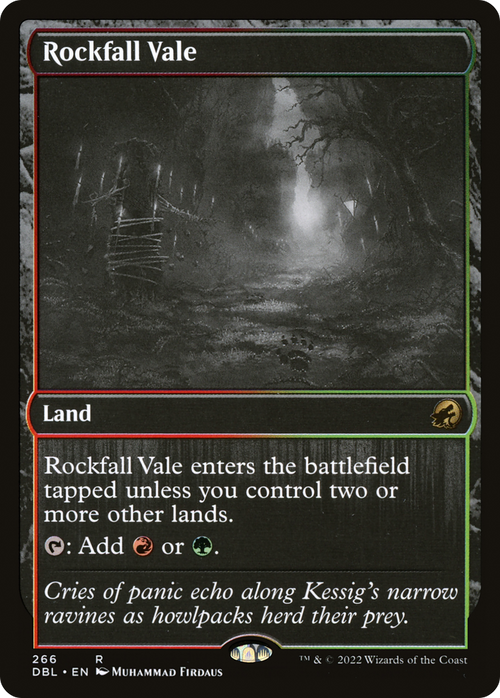 Rockfall Vale (DBL-266) - Innistrad: Double Feature