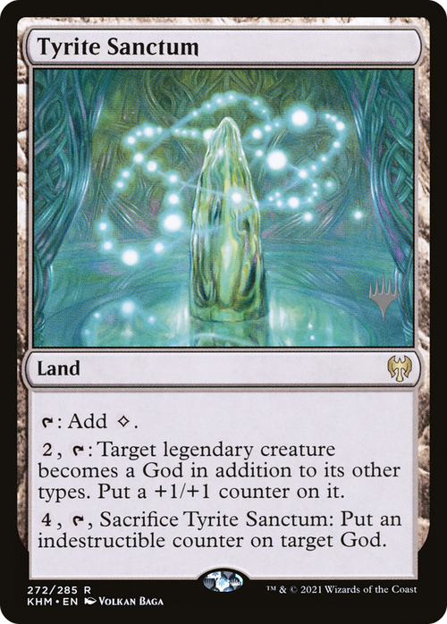 Tyrite Sanctum (PPKHM-272P) - Kaldheim Promos Foil