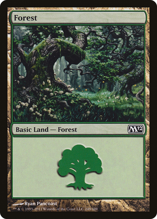 Forest (249) (M12-249) - Magic 2012 Foil