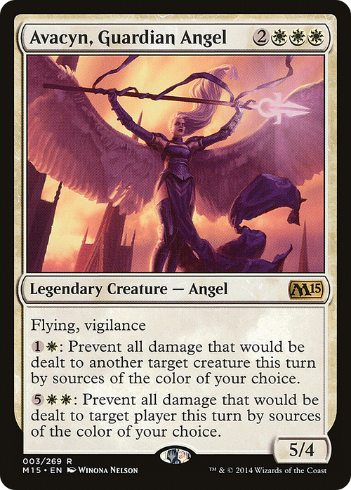 Avacyn, Guardian Angel (M15-003) - Magic 2015 Foil