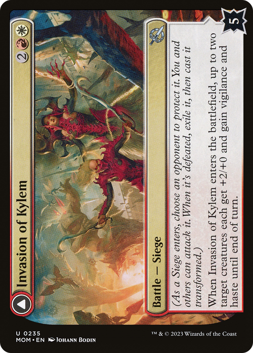 Invasion of Kylem (MOM-235) - March of the Machine Foil