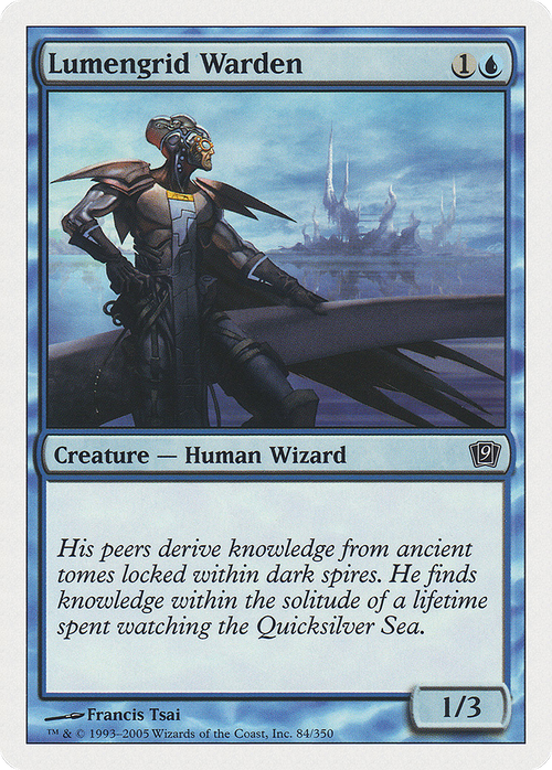 Lumengrid Warden (9ED-084) - 9th Edition Foil