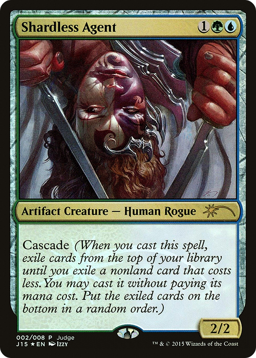Shardless Agent (JDG-002) - Judge Gift Cards 2015 Foil