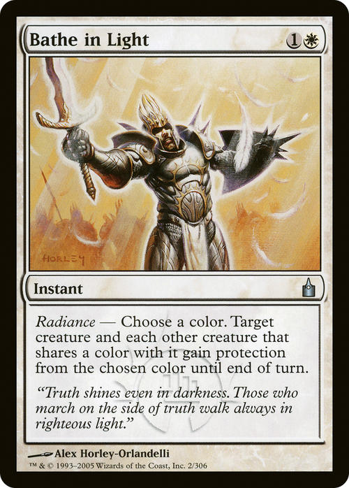 Bathe in Light (RAV-002) - Ravnica: City of Guilds Foil