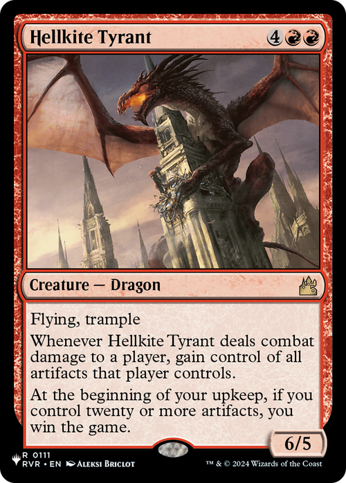 Hellkite Tyrant (LIST-0111) - The List Reprints