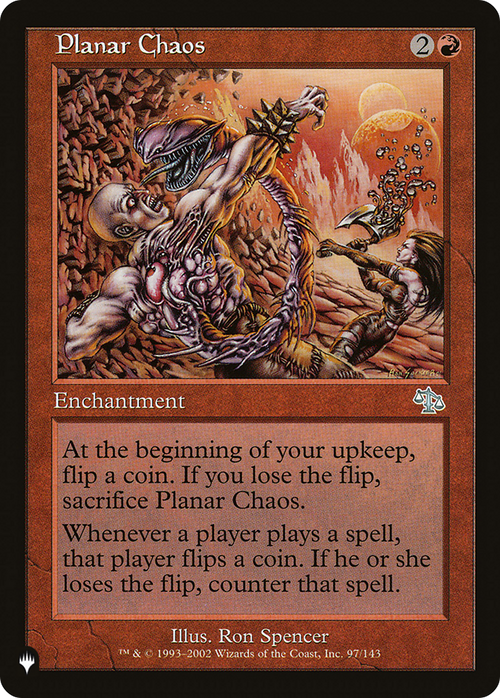 Planar Chaos (LIST-097) - The List