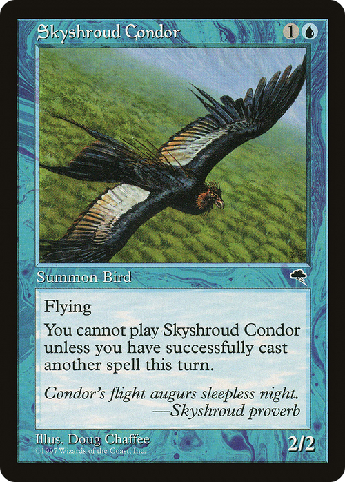 Skyshroud Condor (TMP-088) - Tempest