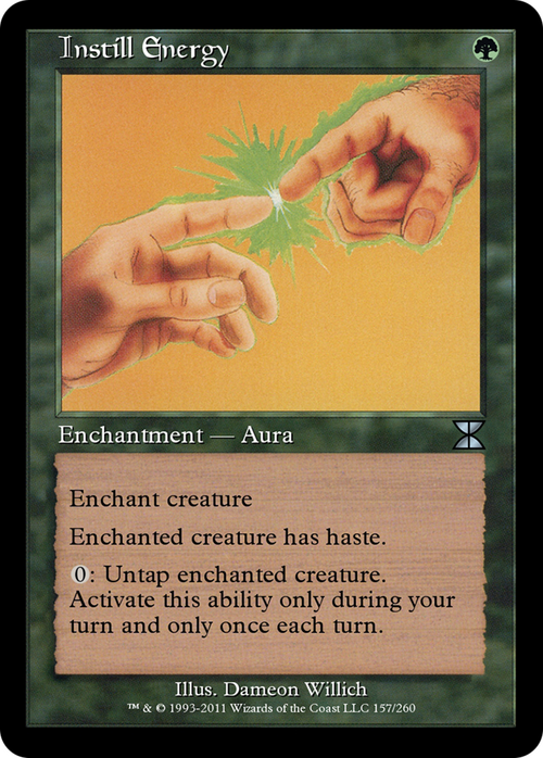 Instill Energy (ME4-157) - Masters Edition IV Foil
