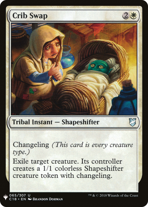 Crib Swap (C18) (LIST-C18-65) - The List