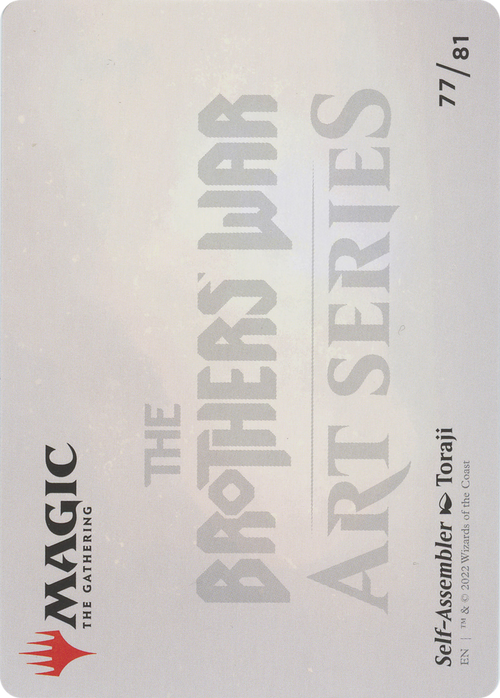 Self-Assembler // Self-Assembler (ABRO-077) - The Brothers' War Art Series (Borderless) Foil