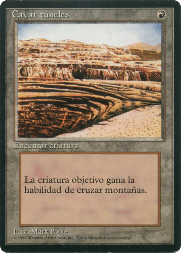 Burrowing (4BB-) - Fourth Edition Foreign Black Border