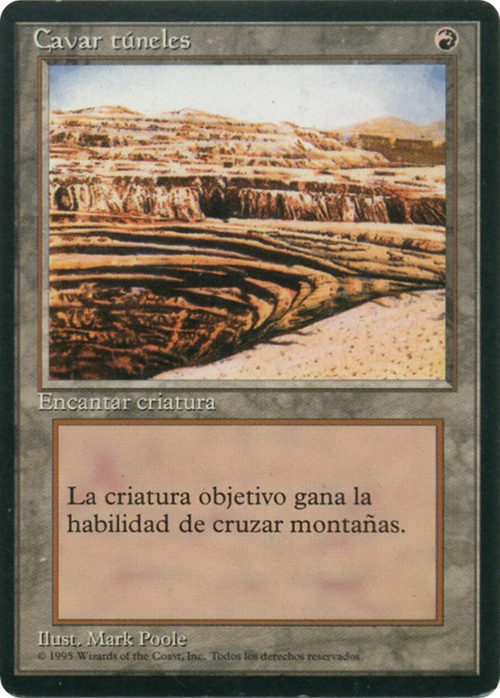 Burrowing (4BB-) - Fourth Edition Foreign Black Border