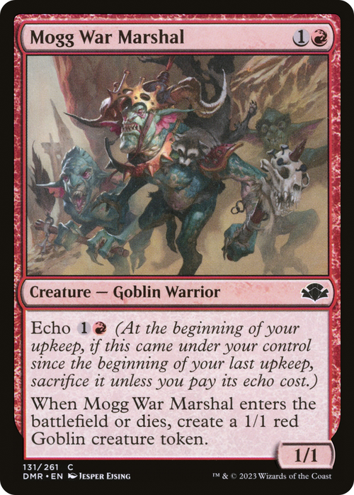 Mogg War Marshal (DMR-131) - Dominaria Remastered Foil