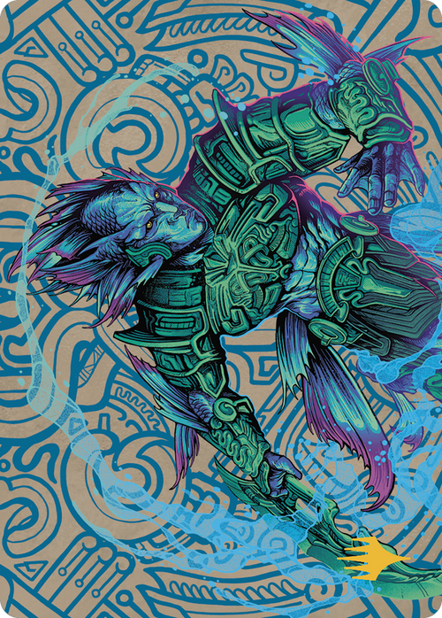 Hakbal of the Surging Soul // Hakbal of the Surging Soul (ALCI-074) - The Lost Caverns of Ixalan Art Series (Borderless)