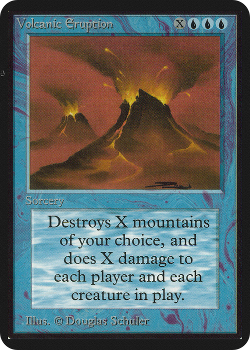 Volcanic Eruption (LEA-) - Limited Edition Alpha