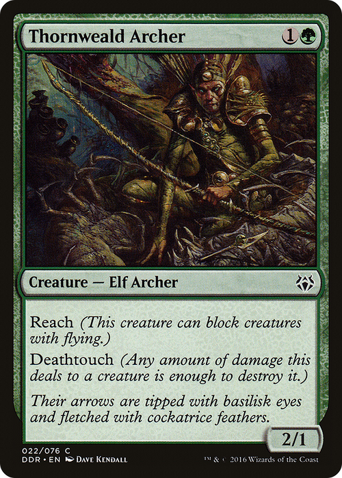Thornweald Archer (DDR-022) - Duel Decks: Nissa vs. Ob Nixilis