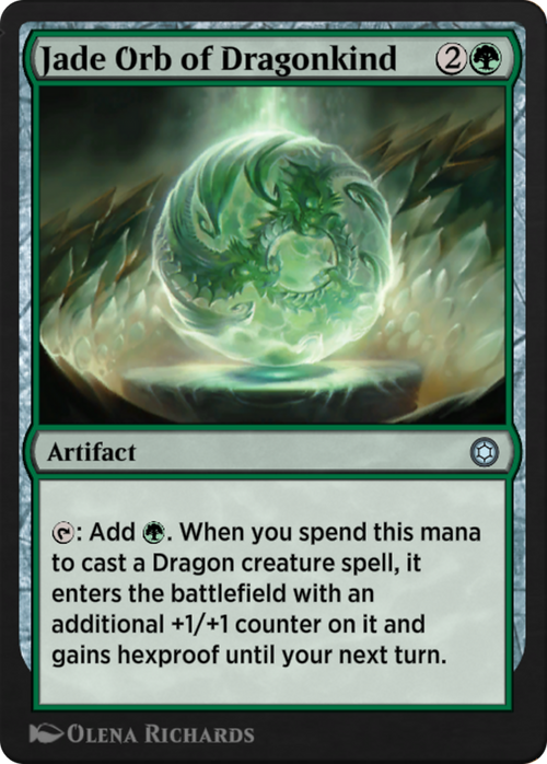 Jade Orb of Dragonkind (HBG-215) - Alchemy Horizons: Baldur's Gate