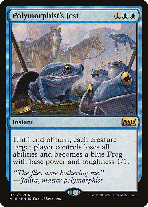 Polymorphist's Jest (M15-075) - Magic 2015