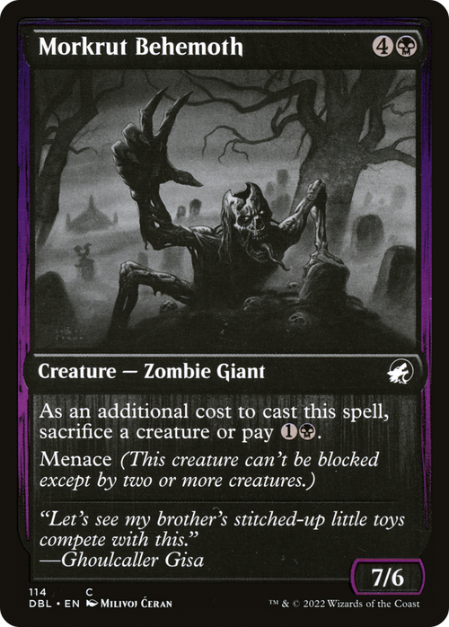Morkrut Behemoth (DBL-114) - Innistrad: Double Feature