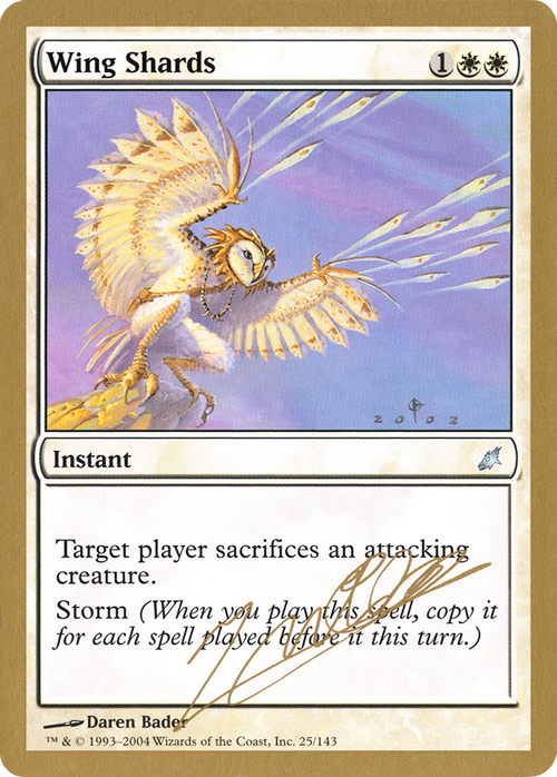 Wing Shards - 2004 Julien Nuijten (SCG) (WCD-JN25) - World Championship Decks 2004