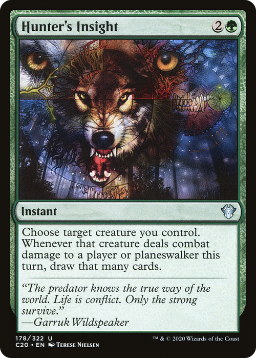 Hunter's Insight (C20-178) - Commander 2020