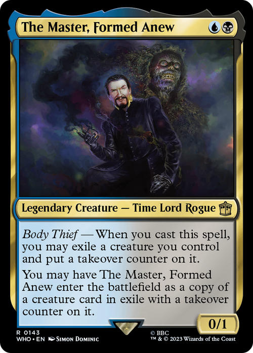 The Master, Formed Anew (WHO-143) - Doctor Who