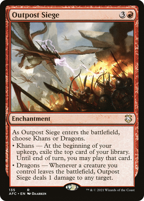 Outpost Siege (AFC-135) - Forgotten Realms Commander
