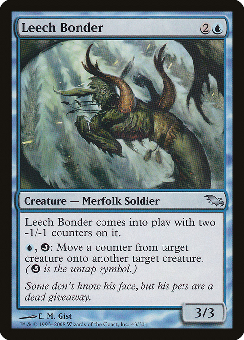 Leech Bonder (SHM-043) - Shadowmoor Foil